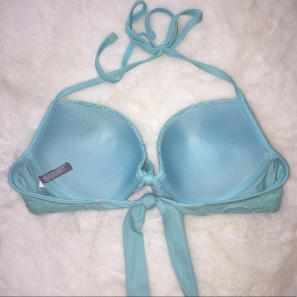 Aerie Push Up Halter Neck Bikini Top - Picture 2 of 2